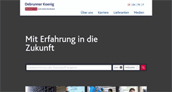 Desktop Screenshot of dkh.ch